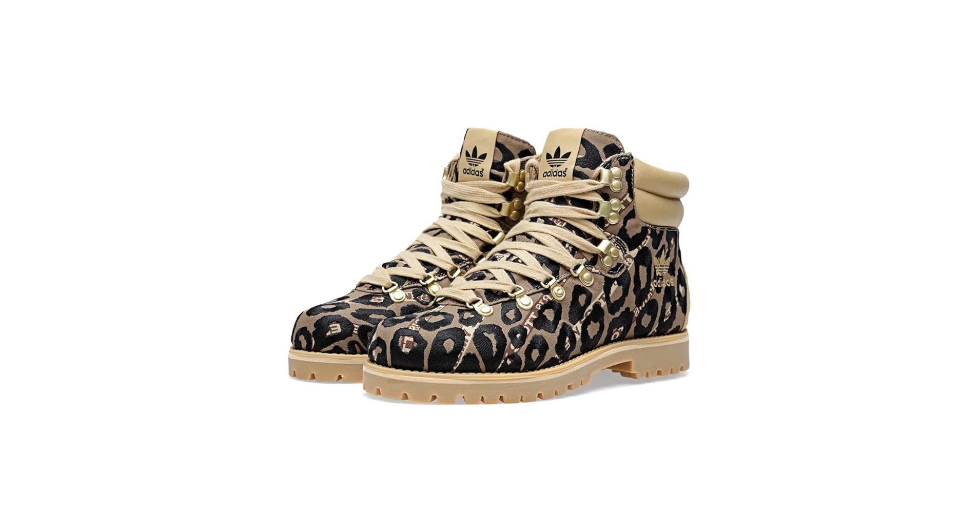 靴 Rare Jeremy Scott x Adidas Hiking Boots RARE Jeremy Scott Adidas Polka Dot Hiking Boots Originals by